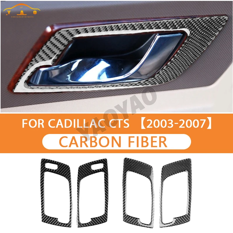 Carbon Fiber For Cadillac CTS 2003 2004 2005 2006 2007 Door Handle Decorative Sticker Car Interior Accessories
Carbon Fiber For Cadillac CTS 2003 2004 2005 2006 2007 Door Handle Decorative Sticker Car Interior Accessories
