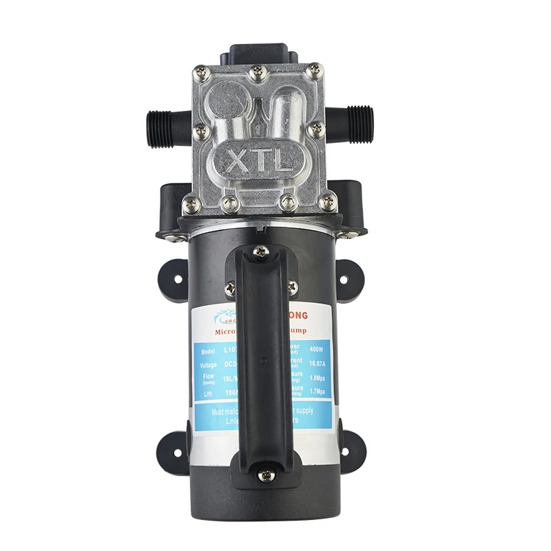 L1078H2D-24-400FS 24 В 400 Вт Высокопроизводительный мощный насос для очистки трубопровода Измерение давления Микроэлектрический мембранный насос
L1078H2D-24-400FS 24 В 400 Вт Высокопроизводительный мощный насос для очистки трубопровода Измерение давления Микроэлектрический мембранный насос