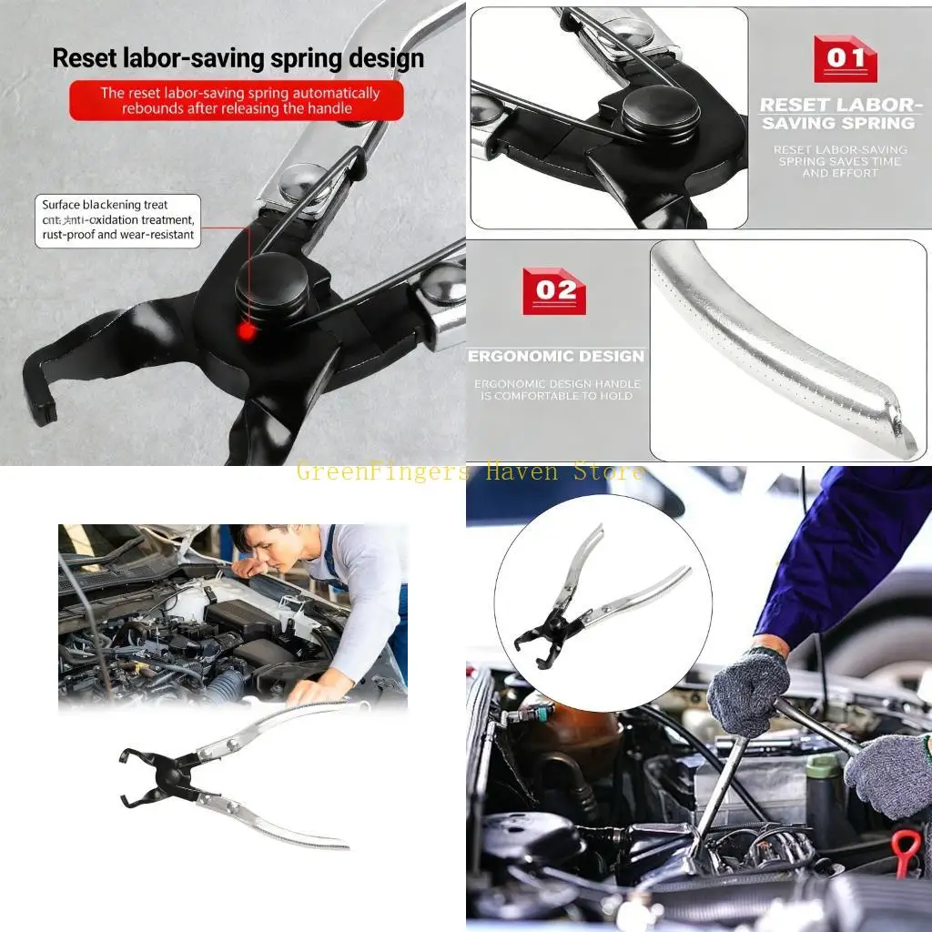 F68D Multipurpose Radiators Hose Clamp Pliers Fit 15mm To 40mm Pipe Diameters
F68D Multipurpose Radiators Hose Clamp Pliers Fit 15mm To 40mm Pipe Diameters