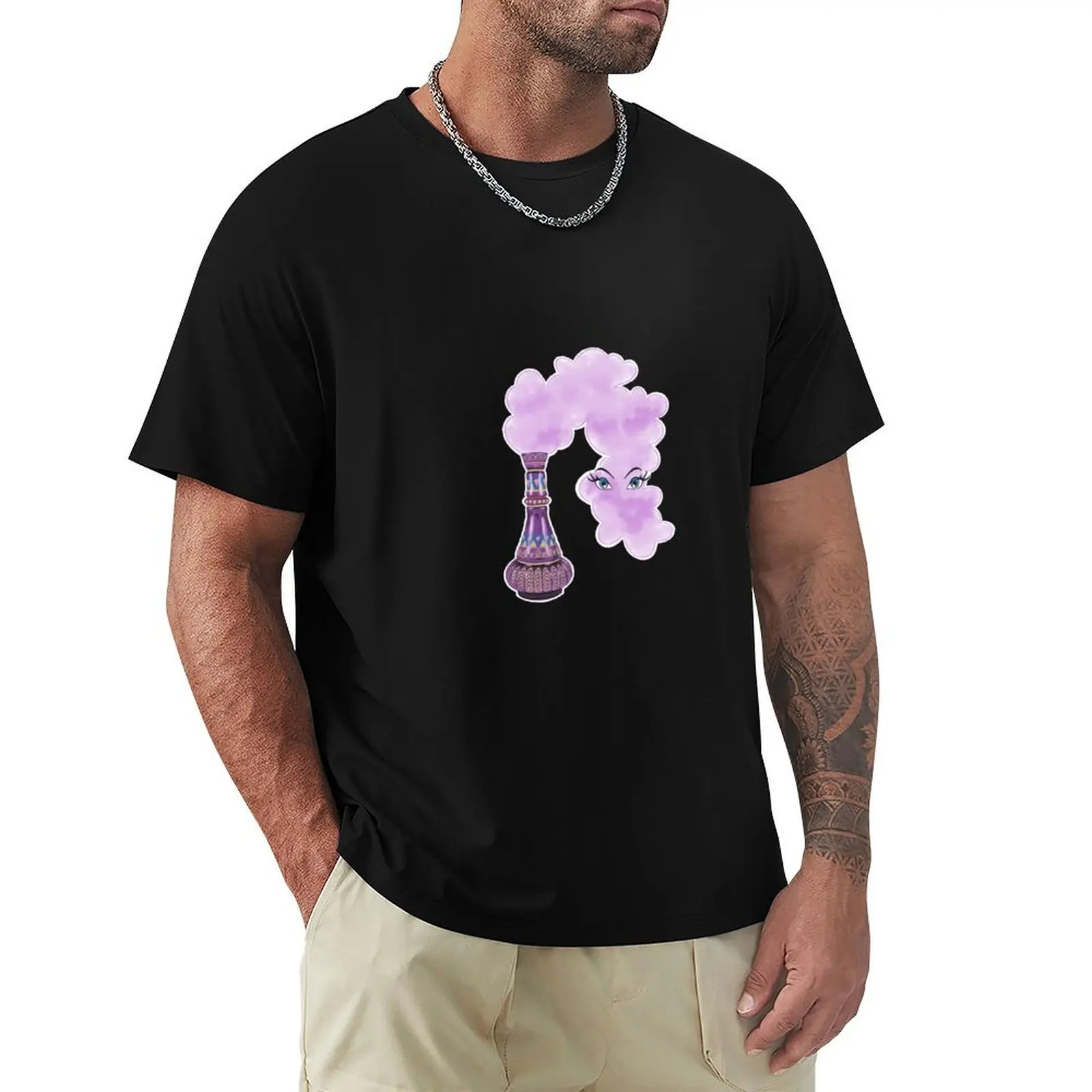 I Dream of Jeannie - Jeannie Bottle with smoke and eyes T-Shirt Simple Print Design T-Shirt
I Dream of Jeannie - Jeannie Bottle with smoke and eyes T-Shirt Simple Print Design T-Shirt