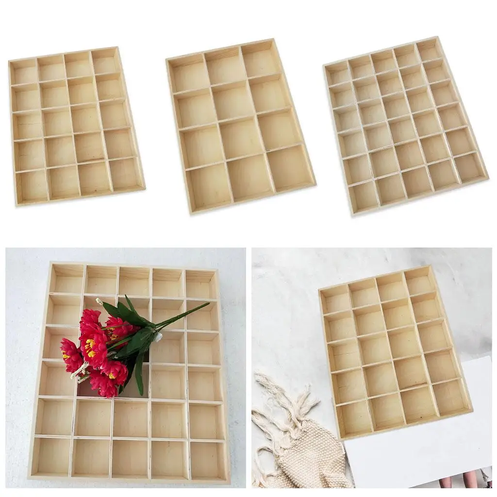 Sundries Storage Box Wooden 12 Grids Pastoral for Table Cosmetics
Sundries Storage Box Wooden 12 Grids Pastoral for Table Cosmetics