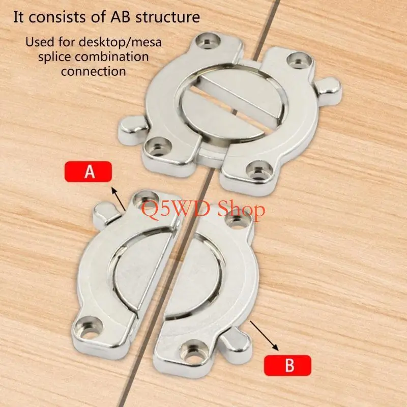 Q5WD Dining Table Connection Hardware Jointer Combination Joint Metal Hardware Joint
Q5WD Dining Table Connection Hardware Jointer Combination Joint Metal Hardware Joint