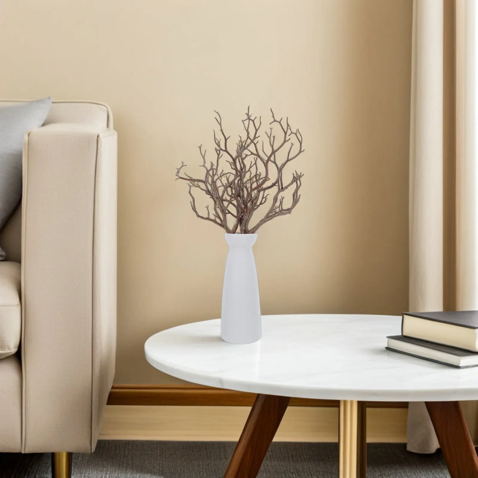 4Pcs Artificial Wood Branches Curvy Brown Faux Branch Decor 17.29 Inch Tall Dry Branches for Vase Flower Arrangement Wedding
4Pcs Artificial Wood Branches Curvy Brown Faux Branch Decor 17.29 Inch Tall Dry Branches for Vase Flower Arrangement Wedding
