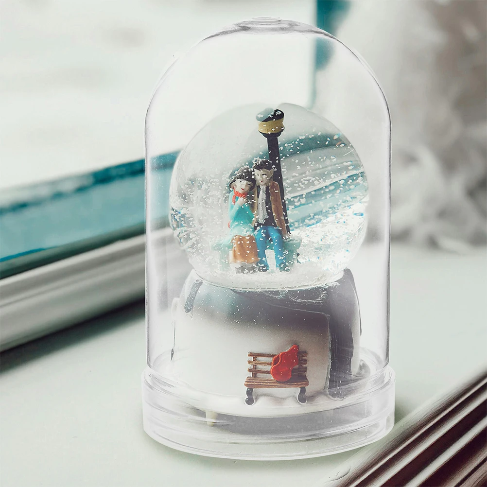 6 Pcs Clear Ornament Balls Plastic Snow Globe Kits DIY Globes Crafts Fillable Holiday Party Favors Christmas Decorations
6 Pcs Clear Ornament Balls Plastic Snow Globe Kits DIY Globes Crafts Fillable Holiday Party Favors Christmas Decorations