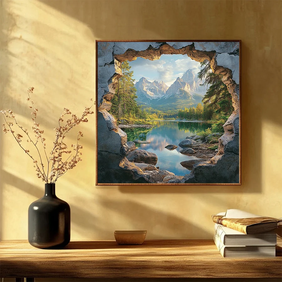 500/1024PCS Jigsaw Puzzles Landscape Outside The Wall Puzzle Creative Decompression Toys Modern Home Wall Decor
500/1024PCS Jigsaw Puzzles Landscape Outside The Wall Puzzle Creative Decompression Toys Modern Home Wall Decor