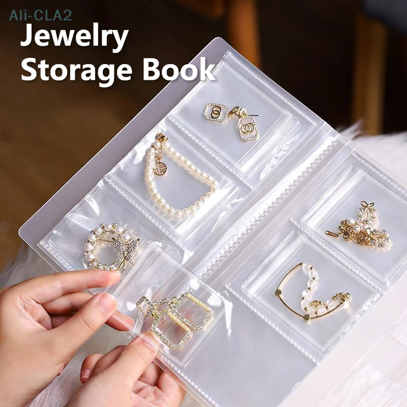 Jewelry Storage Box Sealed Bag Earrings Anti-oxidation Hand Jewelry Transparent Dustproof Storage Bag Necklace Jewelry Album
Jewelry Storage Box Sealed Bag Earrings Anti-oxidation Hand Jewelry Transparent Dustproof Storage Bag Necklace Jewelry Album