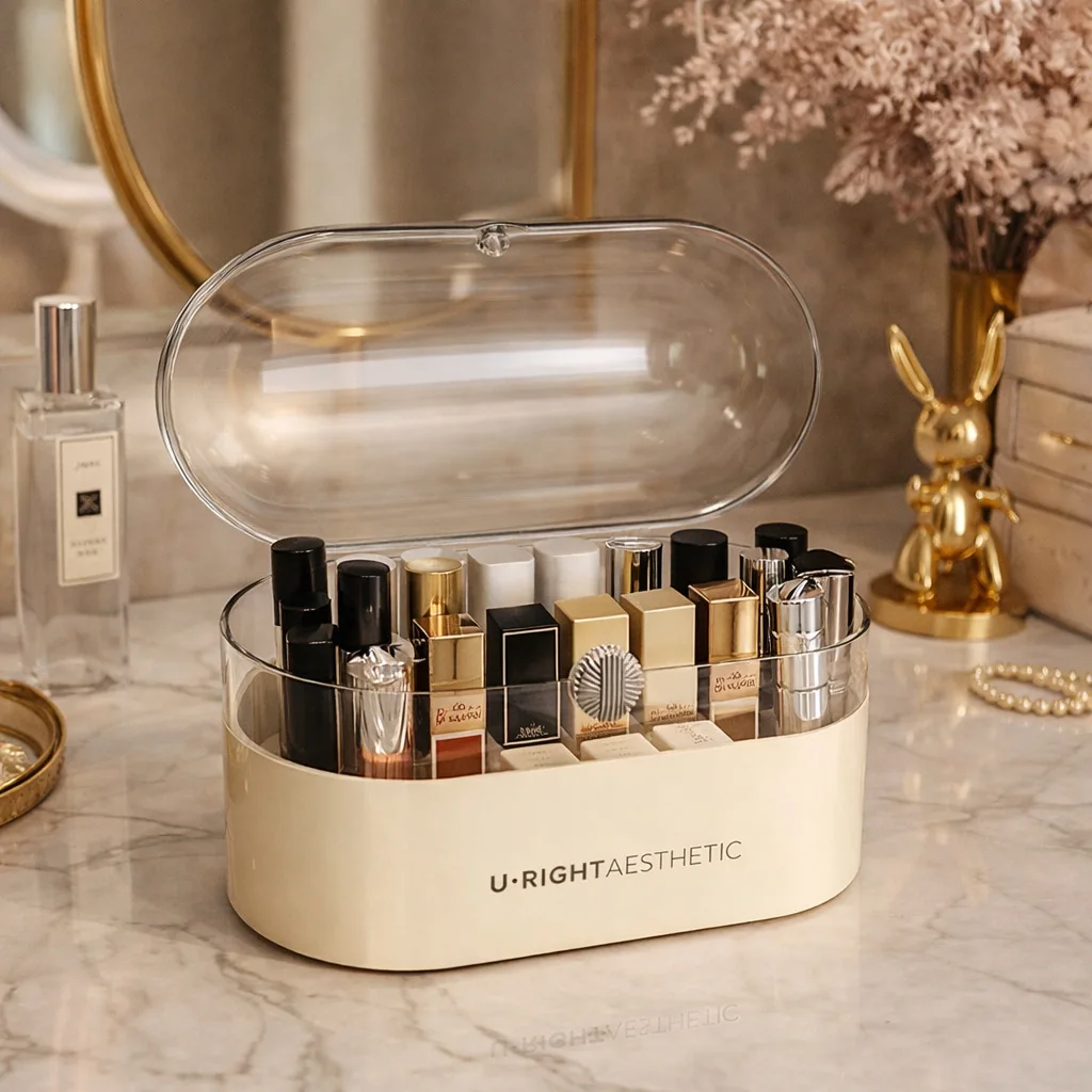 Органайзер для косметики и уходовых средств на 20 отделений с крышкой, прозрачный акриловый бокс для хранения помад и макияжа на туалетный столик
Органайзер для косметики и уходовых средств на 20 отделений с крышкой, прозрачный акриловый бокс для хранения помад и макияжа на туалетный столик