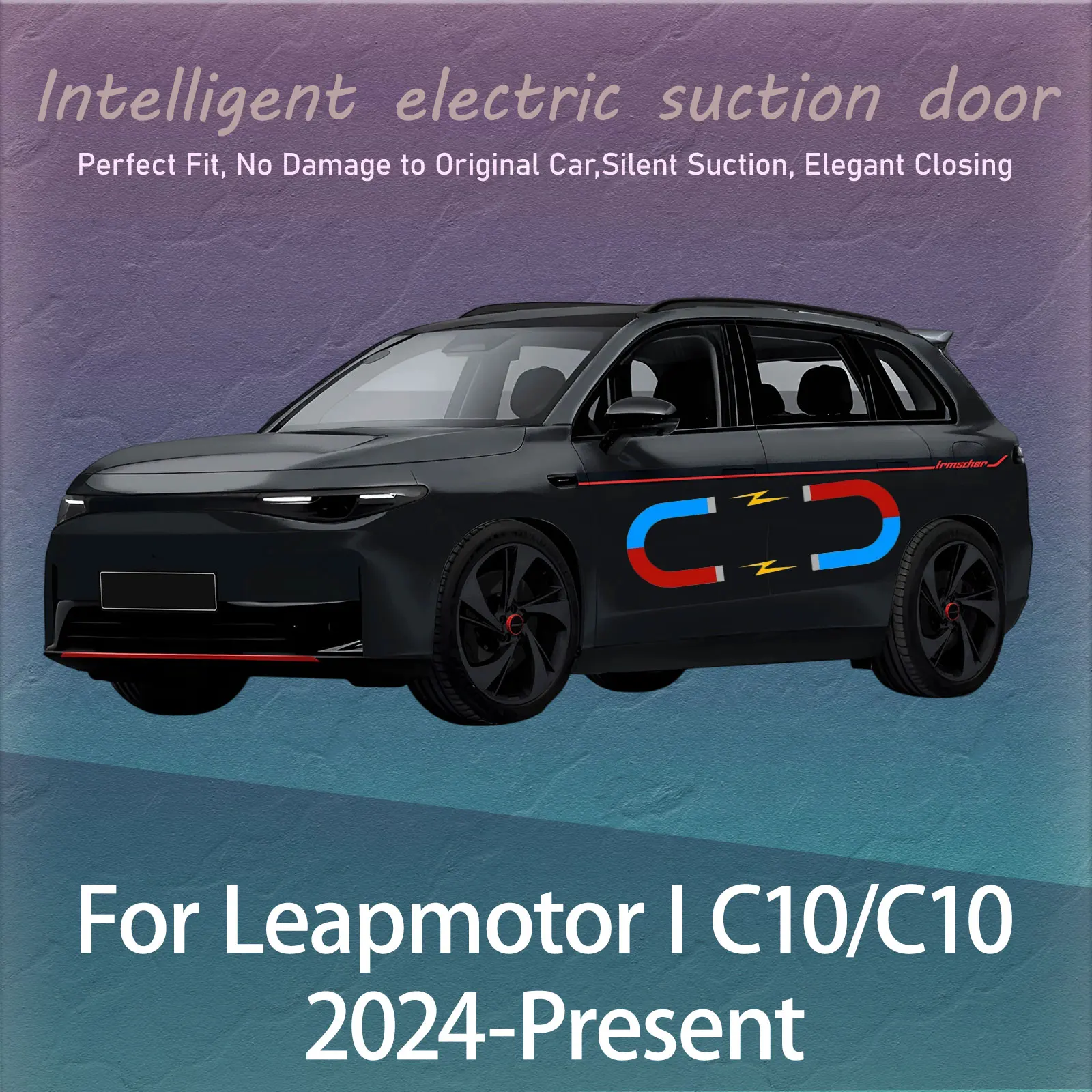 Комплект электрических доводчиков дверей с плавным закрыванием для Leapmotor I C10/C10 2024-наст. время: Автоматическая бесшумная система притягивающих дверей с защитой от ударов и автоматическим замком
Комплект электрических доводчиков дверей с плавным закрыванием для Leapmotor I C10/C10 2024-наст. время: Автоматическая бесшумная система притягивающих дверей с защитой от ударов и автоматическим замком