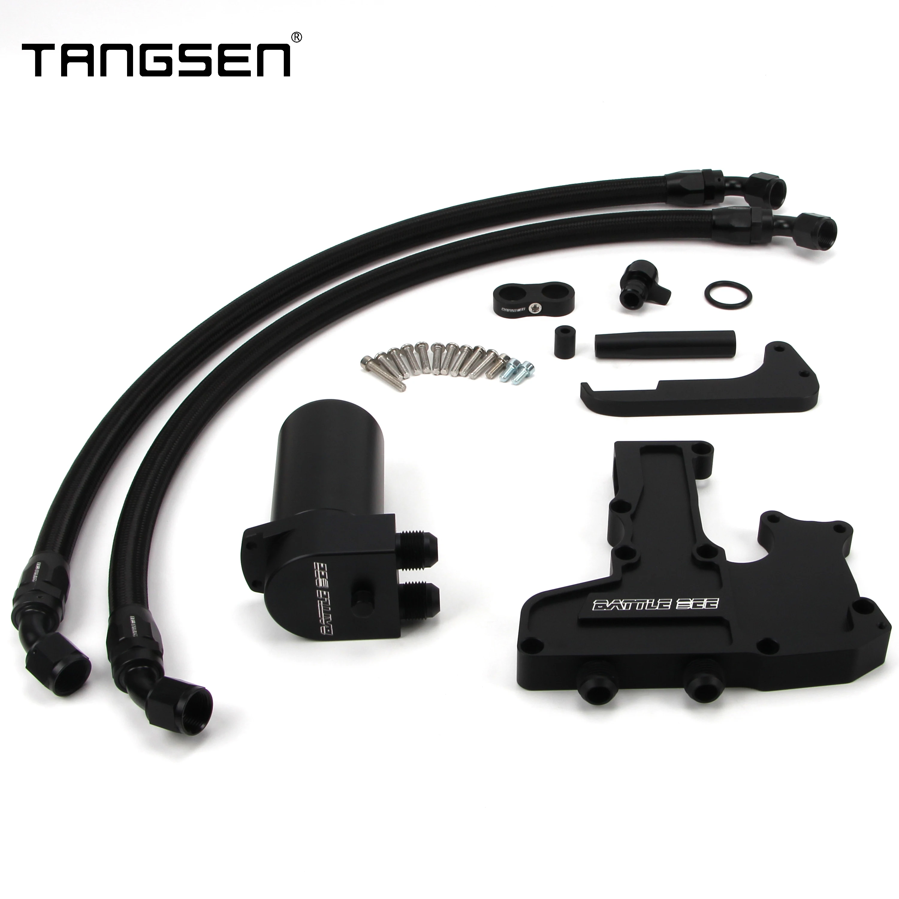 Aluminum Oil Dipstick Hole Breathable Kettle For EA888 gen2 Engine Audi A3 Golf MK6 Car Baffled Oil Catch Can Reservoir Tank
Aluminum Oil Dipstick Hole Breathable Kettle For EA888 gen2 Engine Audi A3 Golf MK6 Car Baffled Oil Catch Can Reservoir Tank
