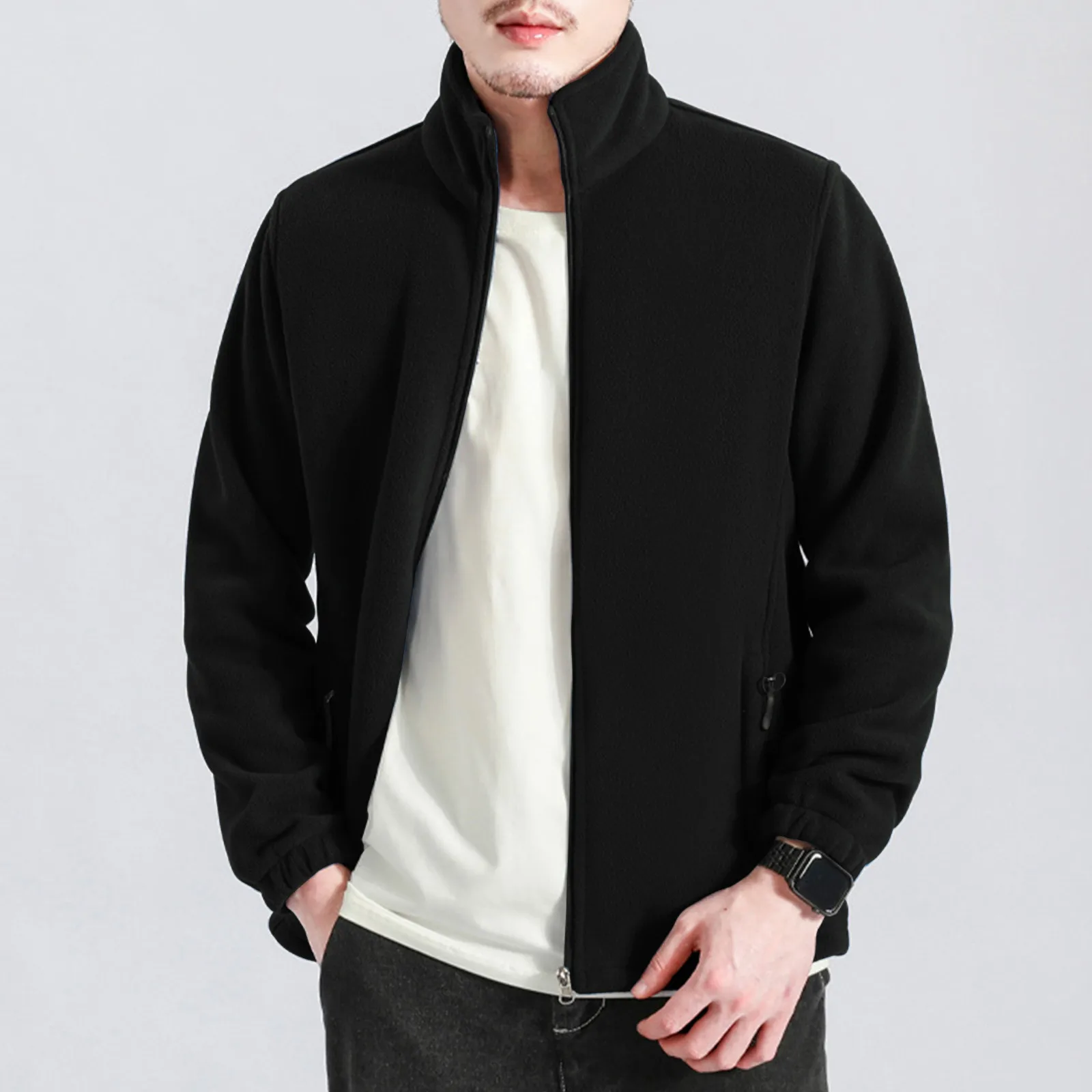 Windbreaker Men Color Waterproof Solid Black Male Coats Big Jacket Size Outdoor Baseball Outerwear Streetwear Coats Overcoat Top
Windbreaker Men Color Waterproof Solid Black Male Coats Big Jacket Size Outdoor Baseball Outerwear Streetwear Coats Overcoat Top