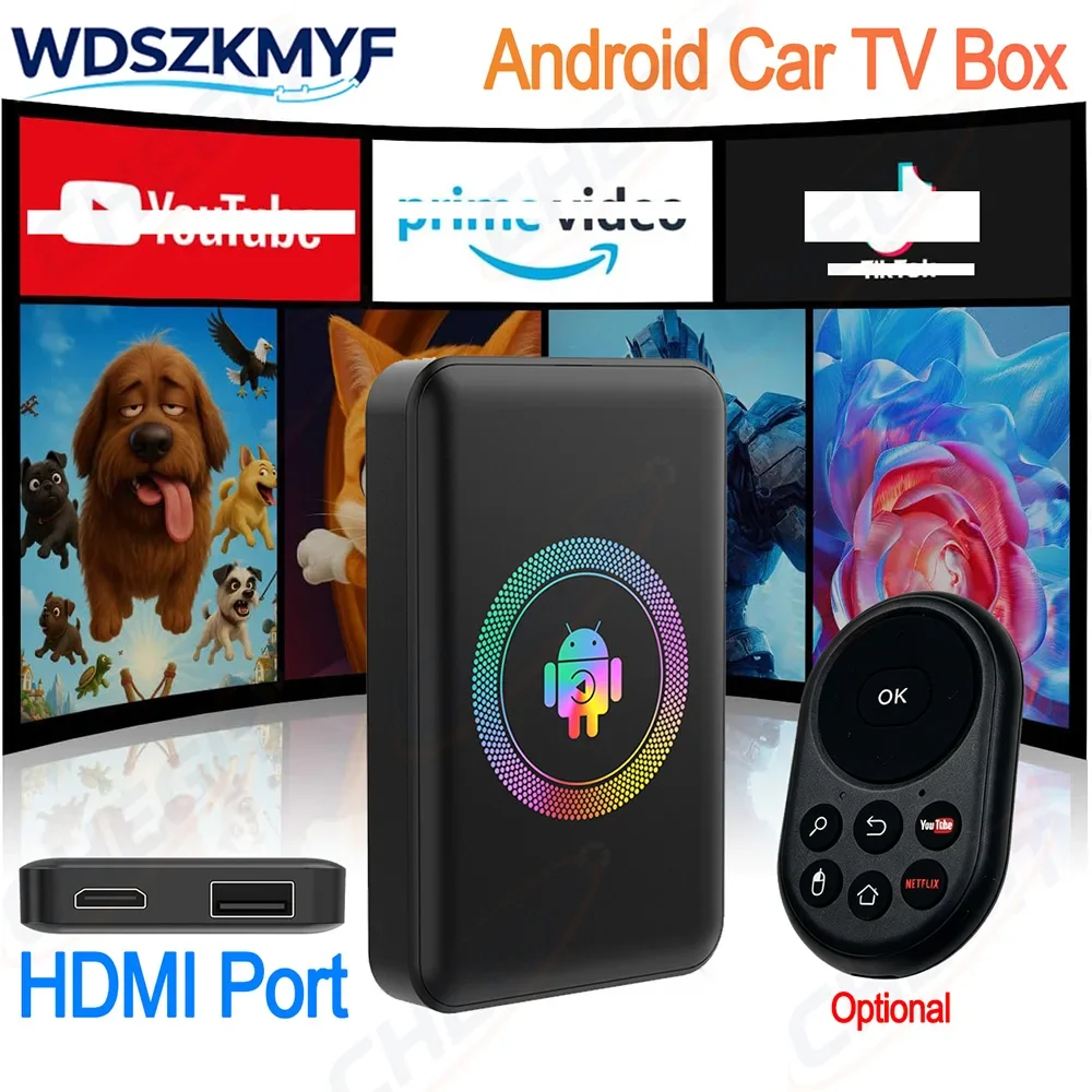 2026 AI Box 4G+64G/4+32G Wireless CarPlay Adapter Android Auto HDMI port 4KTV Box For Youtube Netflix For VW Toyota Hyundai Ford
2026 AI Box 4G+64G/4+32G Wireless CarPlay Adapter Android Auto HDMI port 4KTV Box For Youtube Netflix For VW Toyota Hyundai Ford