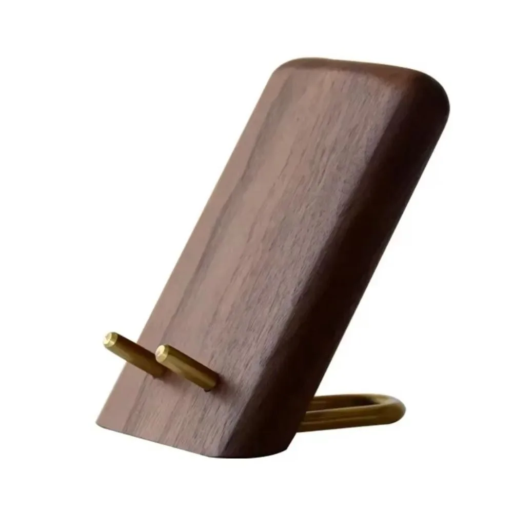 Wooden Lazy Phone Stand Vintage Black Walnut Desktop Phone Holder Convenient Charging Universal Smartphone Support Bracket
Wooden Lazy Phone Stand Vintage Black Walnut Desktop Phone Holder Convenient Charging Universal Smartphone Support Bracket