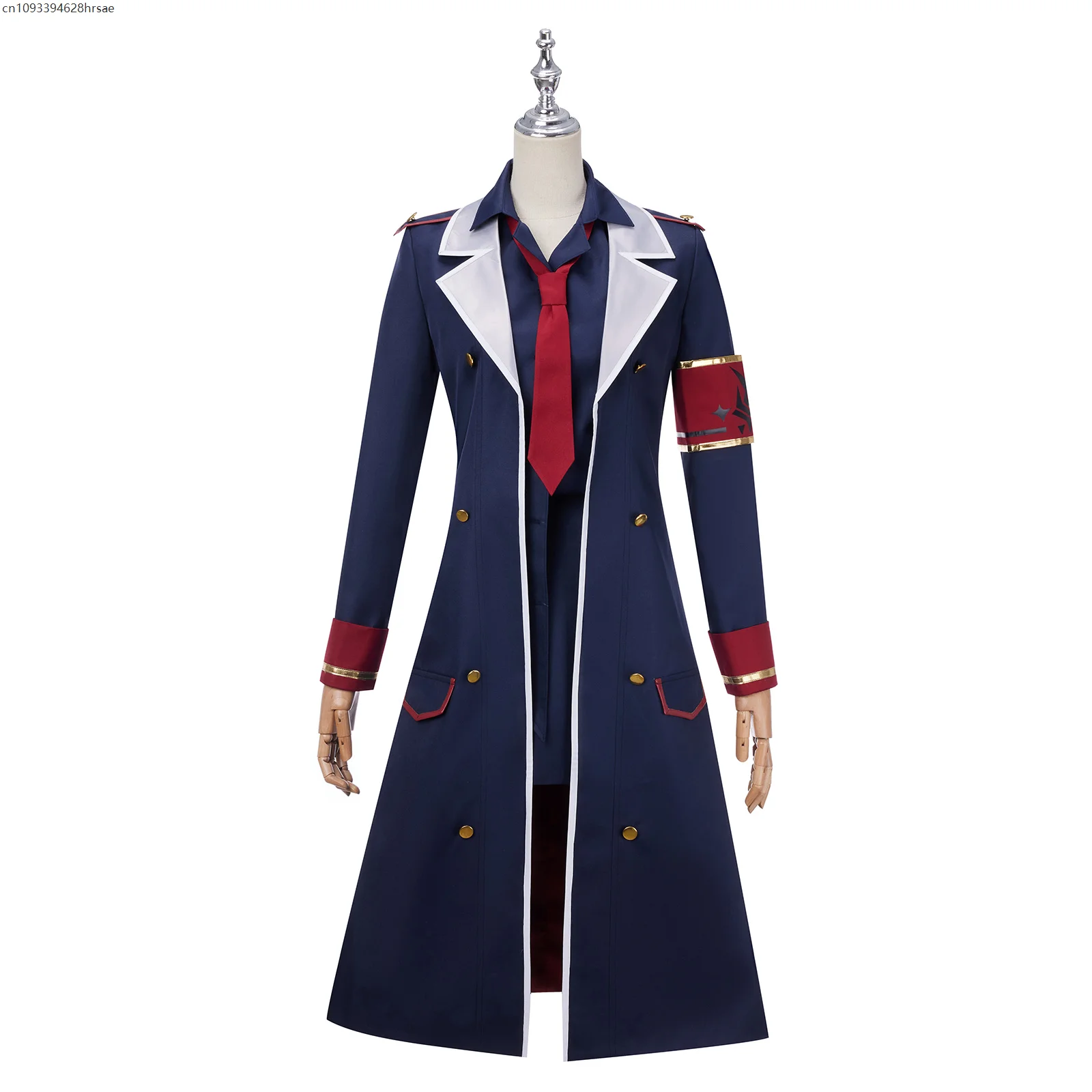 Game Cosplay Blue Costume Game Suit Long Trench Uniform Suit with Hat Halloween Party Role Play Outfit
Game Cosplay Blue Costume Game Suit Long Trench Uniform Suit with Hat Halloween Party Role Play Outfit