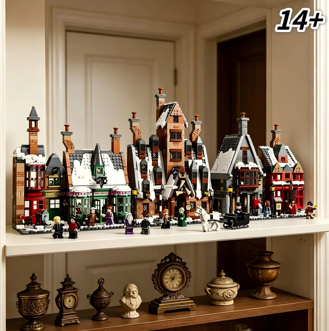2026New 76457 3228 PCS Hogsmeade Village Building Blocks Vivid Streetscape Shape Home Desktop
2026New 76457 3228 PCS Hogsmeade Village Building Blocks Vivid Streetscape Shape Home Desktop