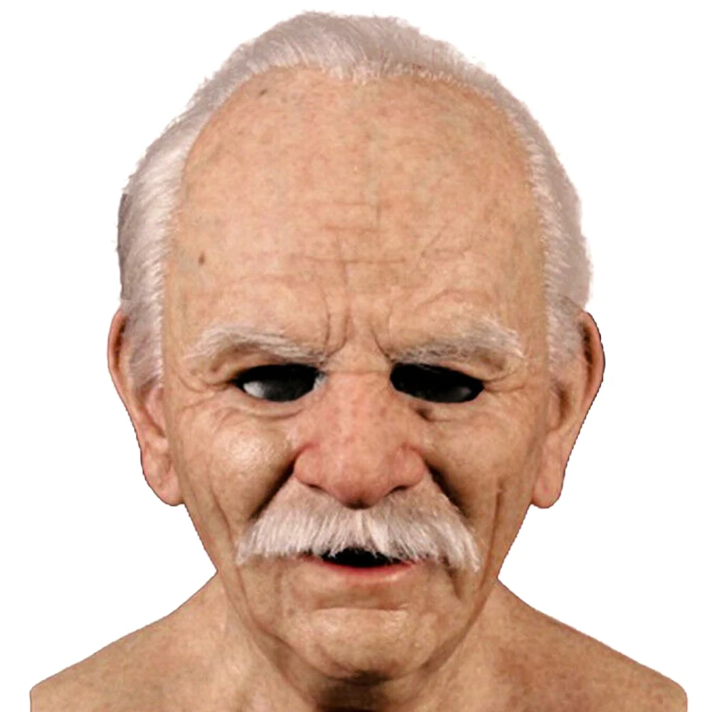 Halloween Scary Cosplay Masks Simulation Old Man Disguise Realistic Mask Thriller Atmosphere Novelty for Party Masquerade
Halloween Scary Cosplay Masks Simulation Old Man Disguise Realistic Mask Thriller Atmosphere Novelty for Party Masquerade