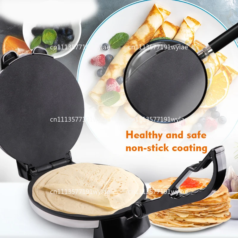 Household Egg Roll Mold Non-stick Pancake Machine Spring Cake Machine Household Electric Cake Stall Spring Rolls, Dry Baking Pan
Household Egg Roll Mold Non-stick Pancake Machine Spring Cake Machine Household Electric Cake Stall Spring Rolls, Dry Baking Pan