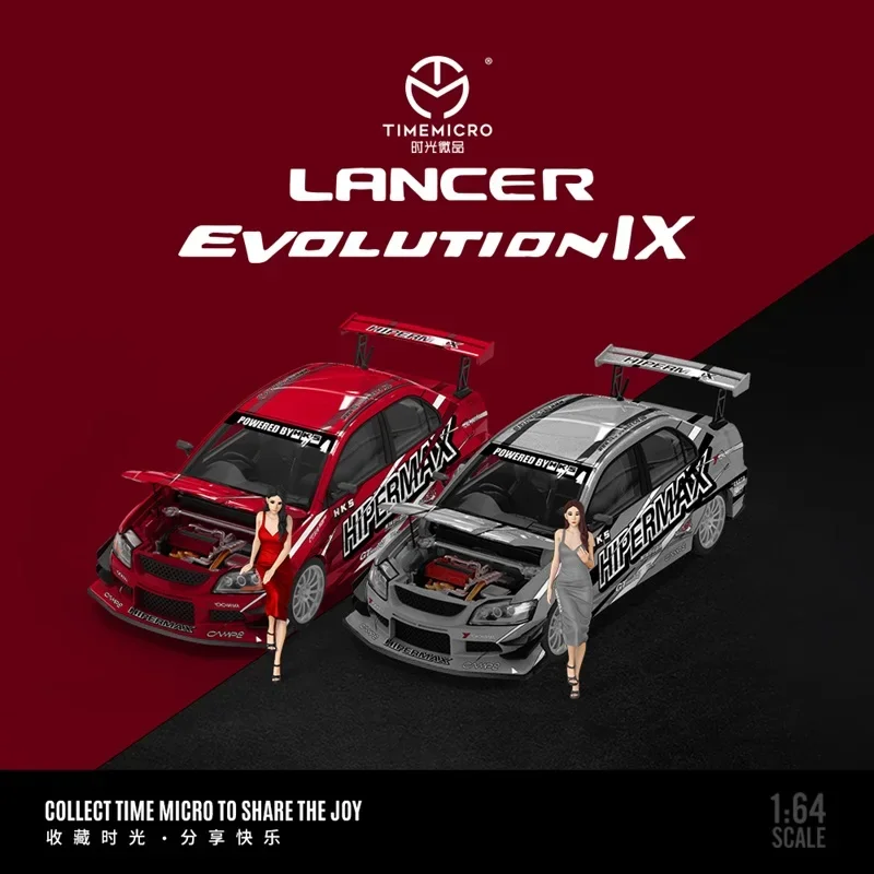 Time Micro 1:64 EVO Gen.9 - HIPERMAX limit999 Alloy Vehicle Car Model
Time Micro 1:64 EVO Gen.9 - HIPERMAX limit999 Alloy Vehicle Car Model