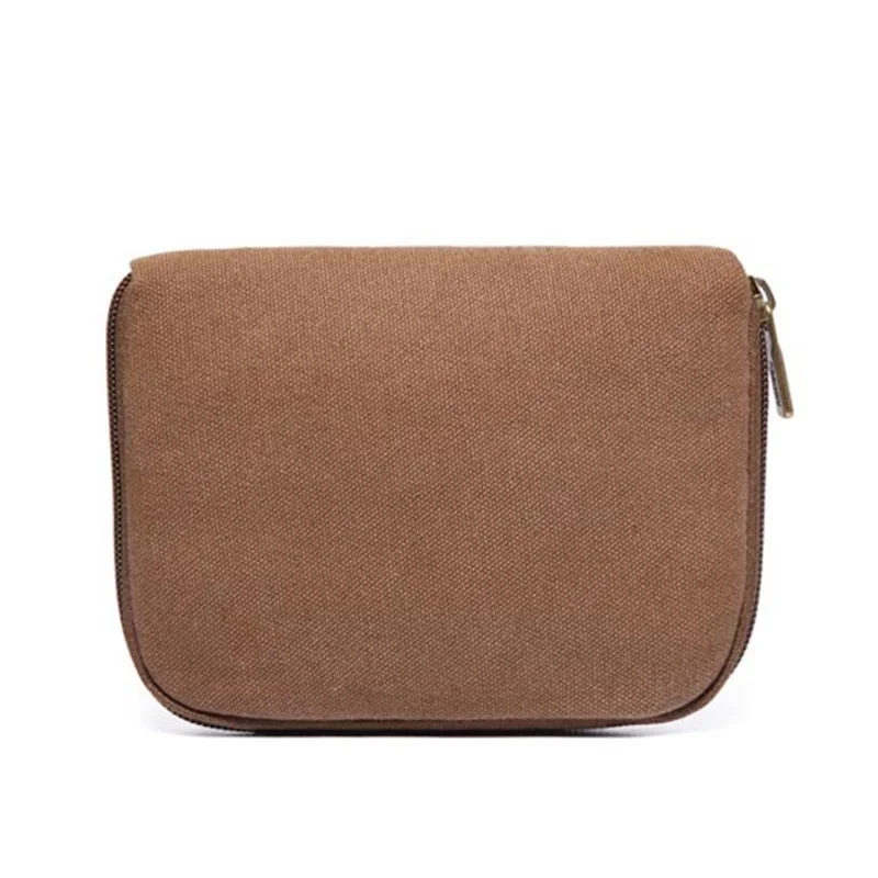 Холщовый кошелек унисекс для монет, Женский кошелек для денег, Женский кошелек на молнии, сумка для хранения ключей для детей, подарок для девочек