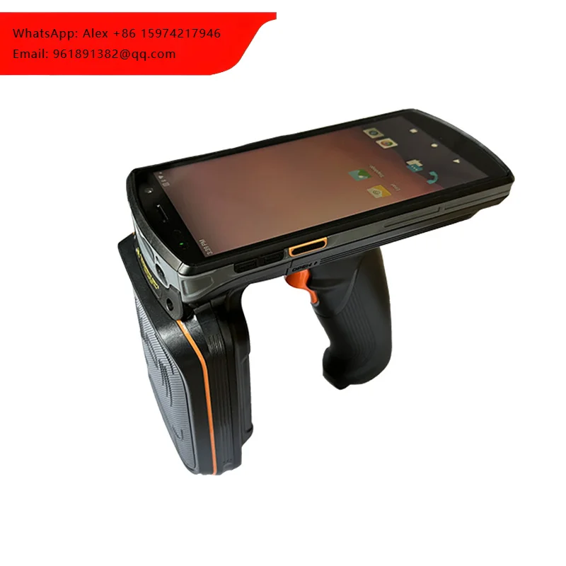 Long Range Handheld PDA RFID Reader/Writer Bluetooth/WiFi/GPS/GPRS/3G/4G Communication UHF RFID Reader
Long Range Handheld PDA RFID Reader/Writer Bluetooth/WiFi/GPS/GPRS/3G/4G Communication UHF RFID Reader