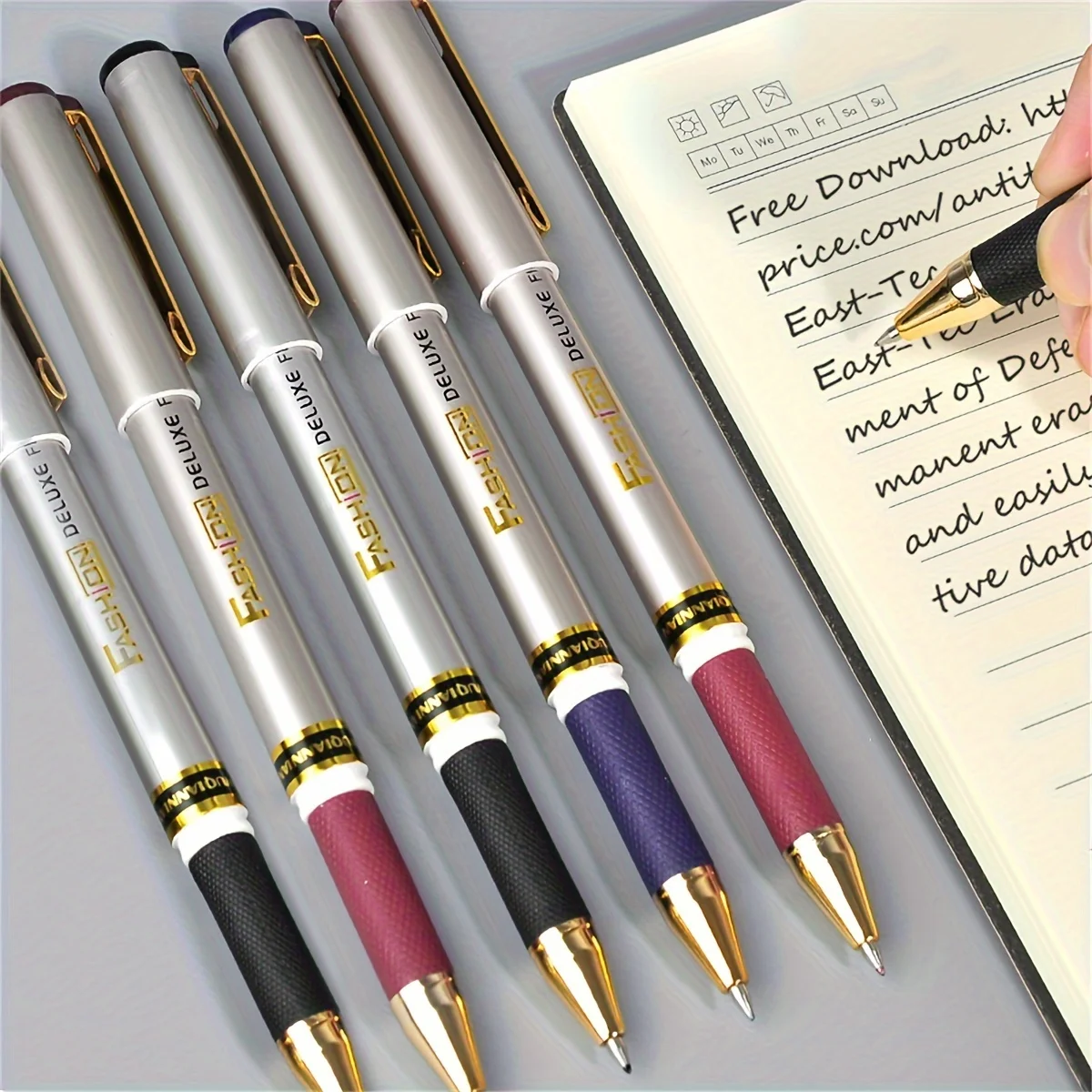 4pcs Luxury Metal Ballpoint Pen 0.5mm Smooth Writing Office Signature Pen Gift Business Writing Pen
4pcs Luxury Metal Ballpoint Pen 0.5mm Smooth Writing Office Signature Pen Gift Business Writing Pen