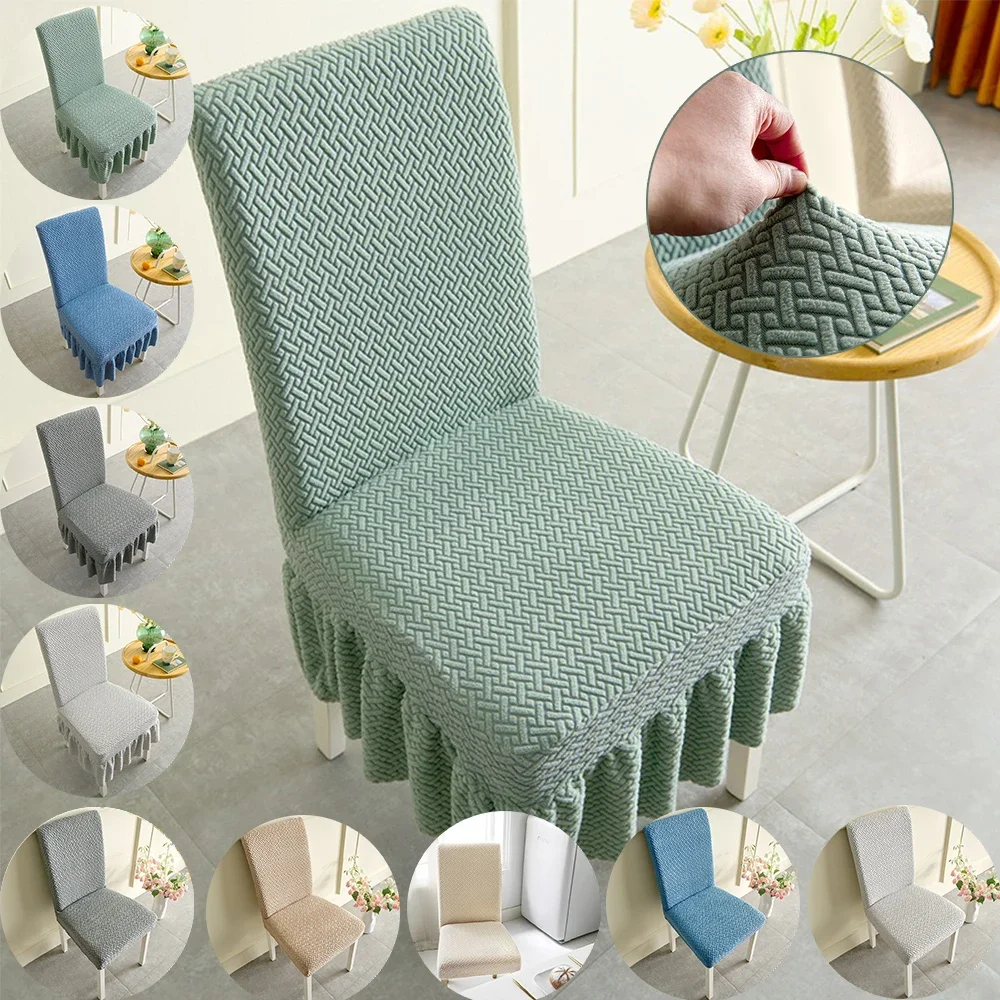 1PC Jacquard Chair Cover Stretch Universal Size Household Seat Cover Suitable for Wedding Restaurant Office Banquet Home Decor
1PC Jacquard Chair Cover Stretch Universal Size Household Seat Cover Suitable for Wedding Restaurant Office Banquet Home Decor