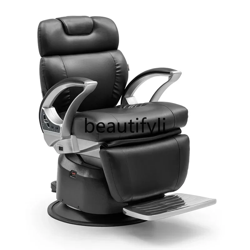 Electric barber chair can recline hair salon head treatment care hair dye chair
Electric barber chair can recline hair salon head treatment care hair dye chair