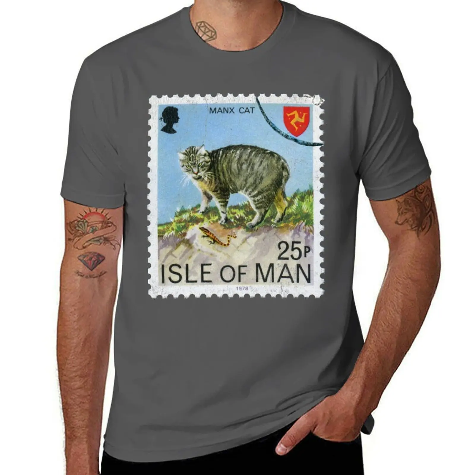 Manx Cat Isle Of Man Postage Stamp Blue T-Shirt Plus Size Lightweight Tee Shirt
Manx Cat Isle Of Man Postage Stamp Blue T-Shirt Plus Size Lightweight Tee Shirt