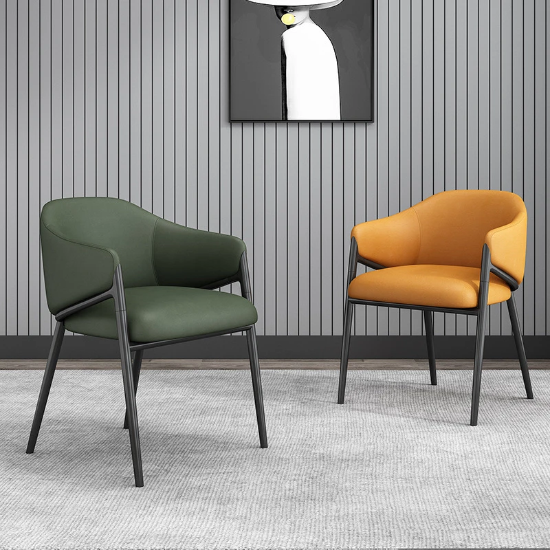 Nordic Comfortable Leather Dining Chair Minimalist Durable Light Luxury Backrest Chair Hermoso Y Duradero Dining Room Furniture
Nordic Comfortable Leather Dining Chair Minimalist Durable Light Luxury Backrest Chair Hermoso Y Duradero Dining Room Furniture