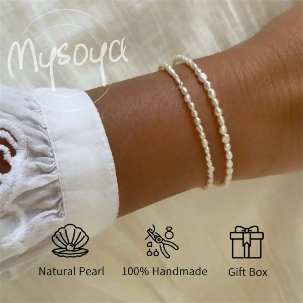 MYSOYA браслет из белого пресноводного жемчуга 3-4 мм с жемчугом, подарочная коробка, подарок для нее, свадебные украшения, подарок на Рождество, Новый год, день рождения
MYSOYA браслет из белого пресноводного жемчуга 3-4 мм с жемчугом, подарочная коробка, подарок для нее, свадебные украшения, подарок на Рождество, Новый год, день рождения