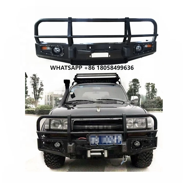 Heavy Duty Winch Front Bumper for Land Cruiser 80 Series 1992 1997 
Heavy Duty Winch Front Bumper for Land Cruiser 80 Series 1992 1997