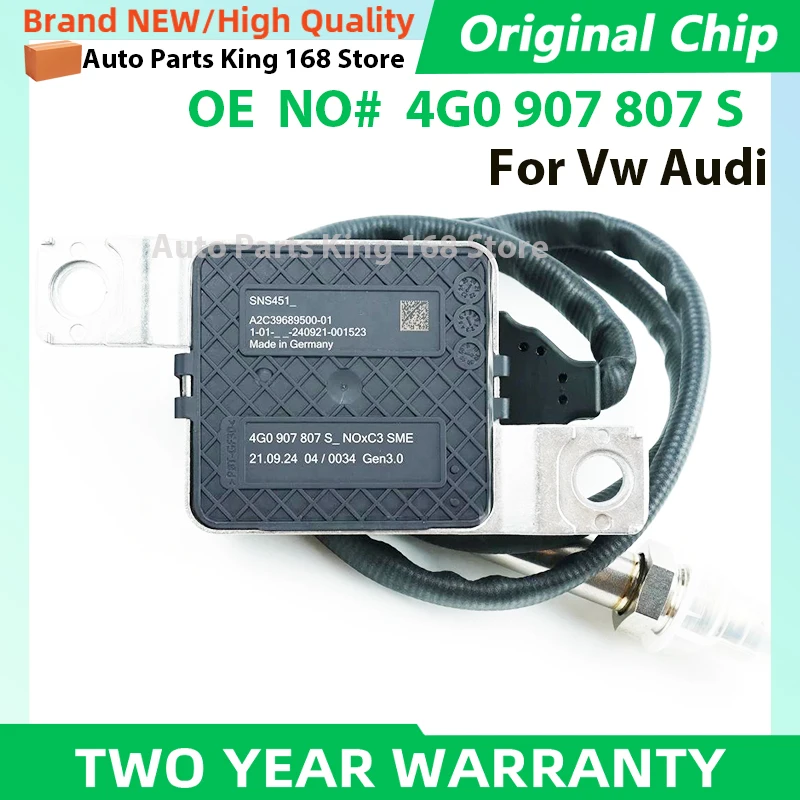 4G0907807S Nitrogen Oxide Nox Sensor For VW Audi A6 4G2 4GC A7 4GA4GF 3.0 TDI Quattro Nox Sensor
4G0907807S Nitrogen Oxide Nox Sensor For VW Audi A6 4G2 4GC A7 4GA4GF 3.0 TDI Quattro Nox Sensor