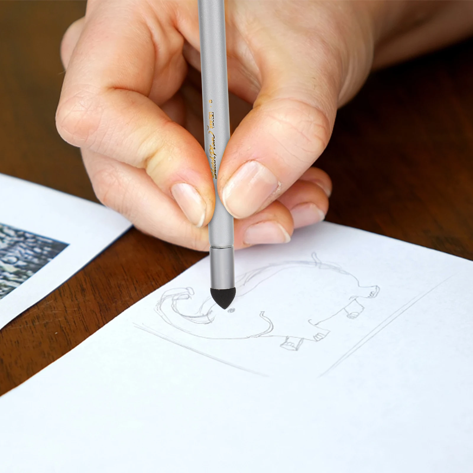 3pcs Sponge Eraser Pen For Sketching Soft Blending Tool For Drawing Correction Smudging Sketch Wipe Art Supplies Teaching
3pcs Sponge Eraser Pen For Sketching Soft Blending Tool For Drawing Correction Smudging Sketch Wipe Art Supplies Teaching