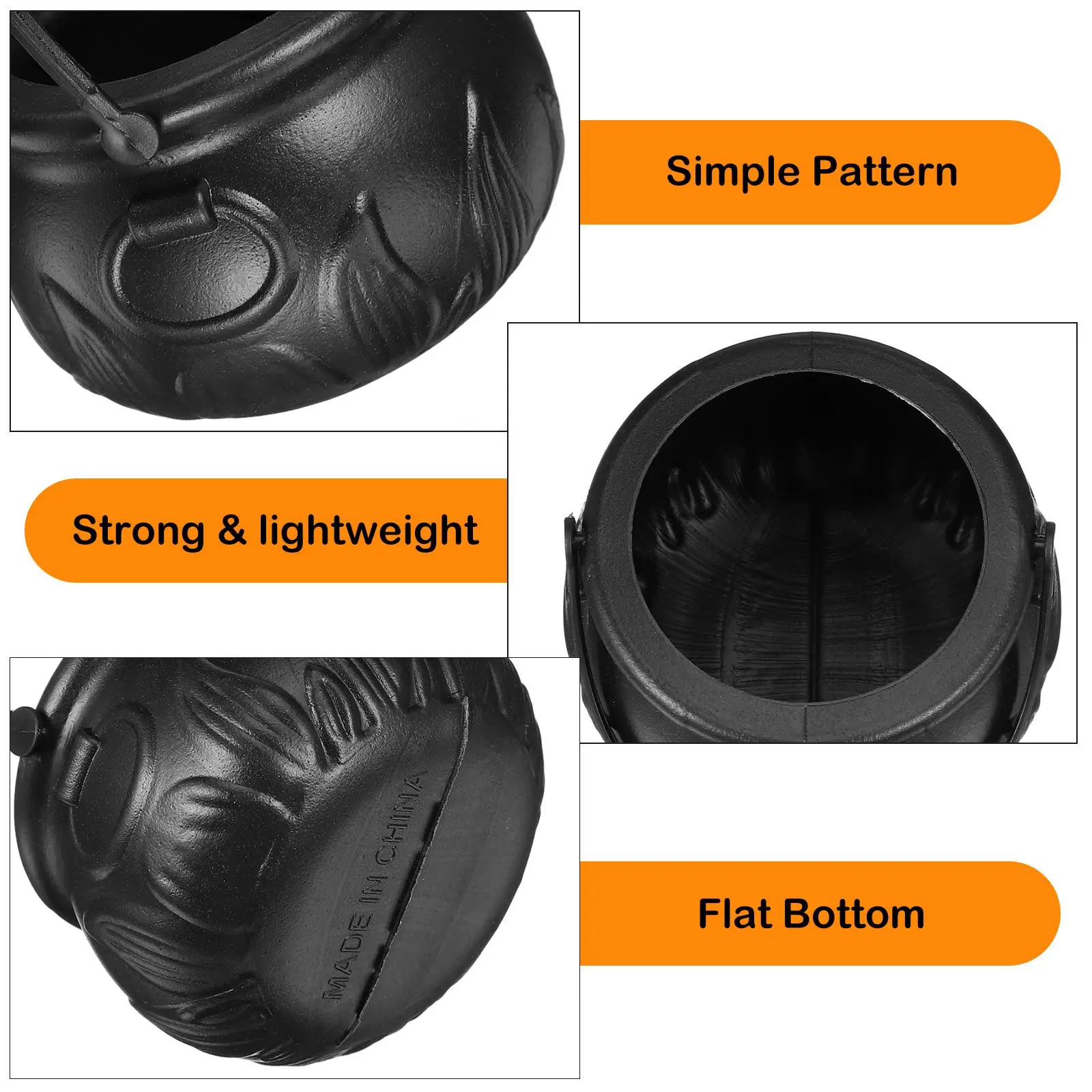 12 Pcs Bucket Props PVC Material Halloween Decorations Party Favors Trick Treat Pumpkin Containers Sweet Holders Festival
12 Pcs Bucket Props PVC Material Halloween Decorations Party Favors Trick Treat Pumpkin Containers Sweet Holders Festival