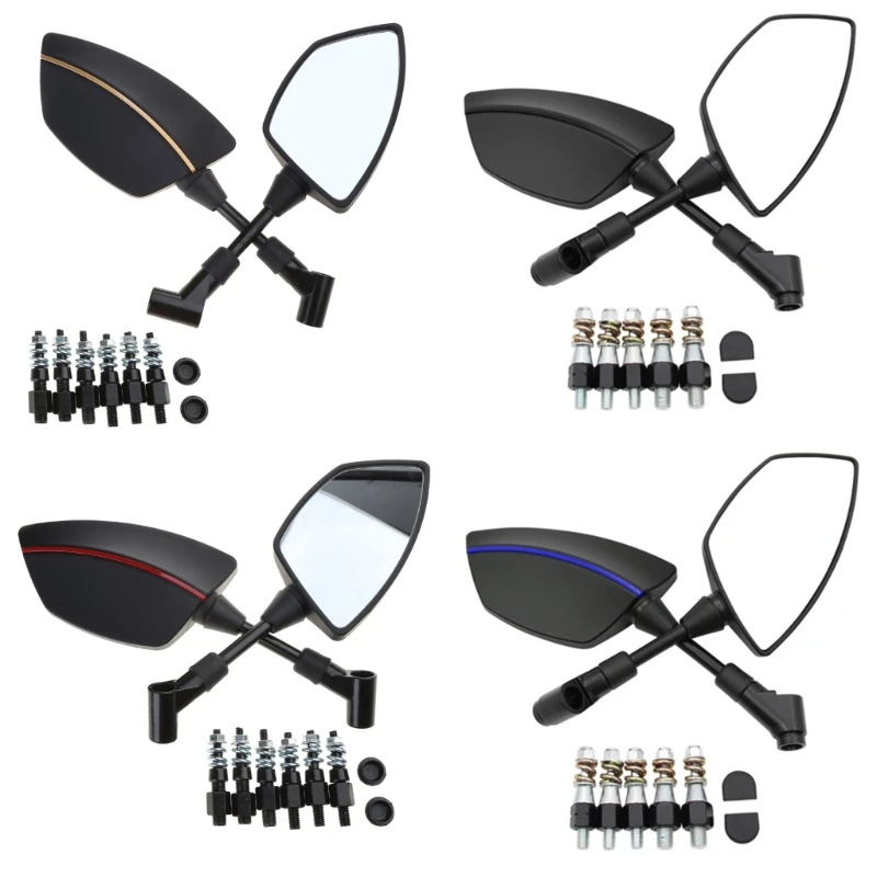 2Pcs Off-road Motorcycle Handlebar Mirrors Scooter Rear View Mirror Parking Mirror Motorbike Accessories
2Pcs Off-road Motorcycle Handlebar Mirrors Scooter Rear View Mirror Parking Mirror Motorbike Accessories