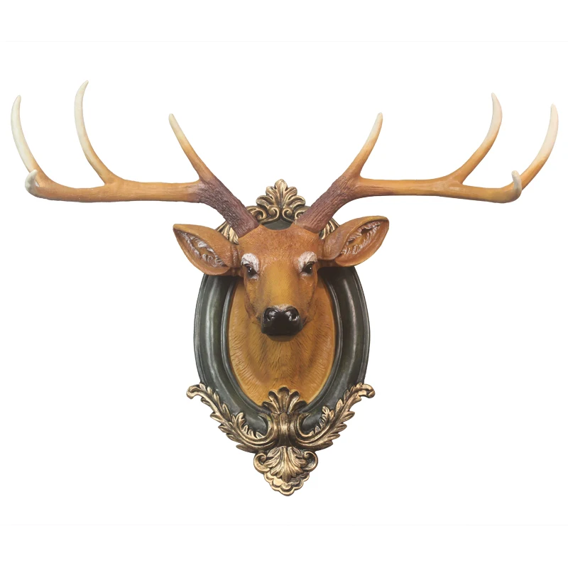 Deer head decoration wall hanging living room simulation animal head retro European style wall hanging accessories
Deer head decoration wall hanging living room simulation animal head retro European style wall hanging accessories