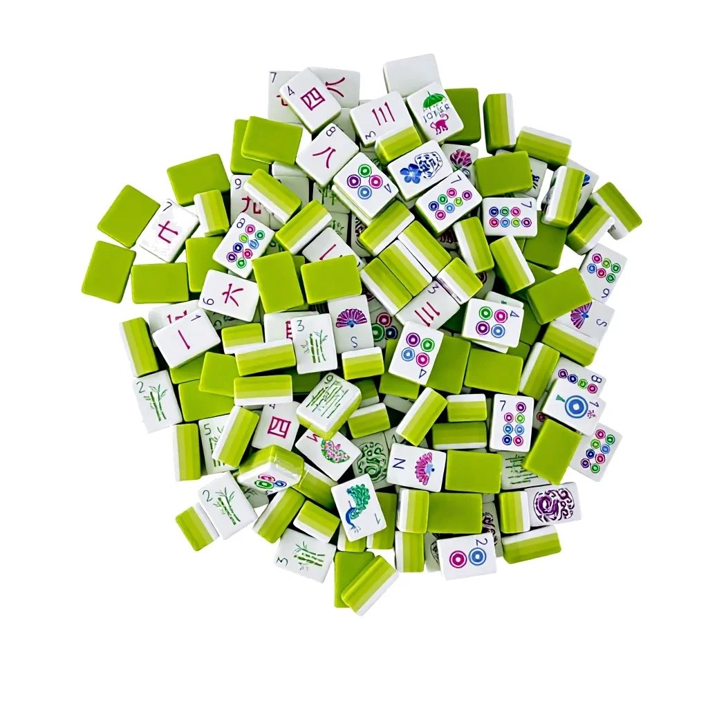 In Stock Cheeky Light Green Malachite Laser Engraved 160pcs 4-Layer Acrylic Entertainment Durable American Set Mahjong Tiles
In Stock Cheeky Light Green Malachite Laser Engraved 160pcs 4-Layer Acrylic Entertainment Durable American Set Mahjong Tiles
