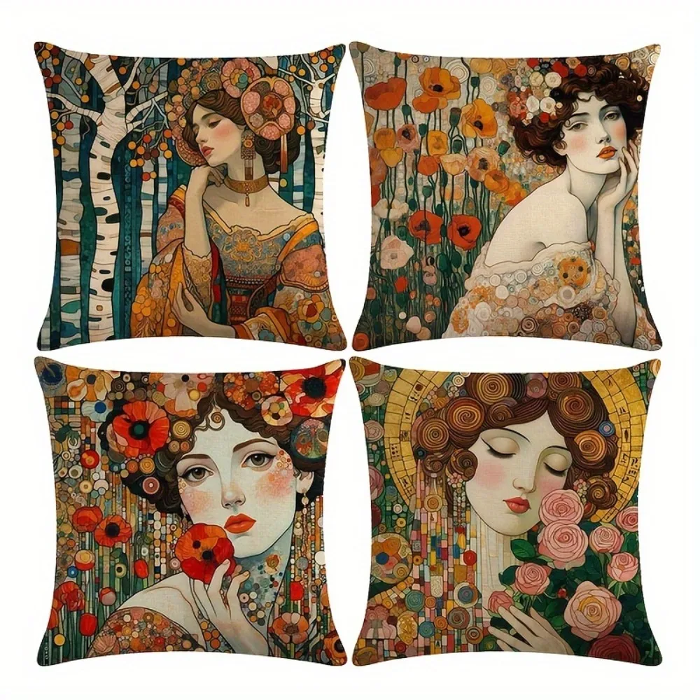 European Court Beauties Decor Pillow Covers Decorative Throw Pillows Oil Painting Beauty And Cat Pillow Cases Home Outdoor Sofa
European Court Beauties Decor Pillow Covers Decorative Throw Pillows Oil Painting Beauty And Cat Pillow Cases Home Outdoor Sofa