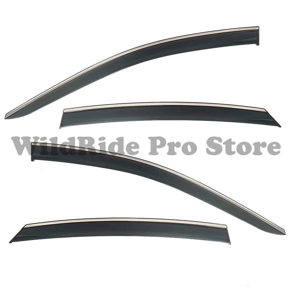 1 set For VENT WINDOW VISSOR Car Door Rain Guard Side Windows Sun Visor Wind Deflector for 2022 2023 Nissan Ariya Weather Shield 
1 set For VENT WINDOW VISSOR Car Door Rain Guard Side Windows Sun Visor Wind Deflector for 2022 2023 Nissan Ariya Weather Shield