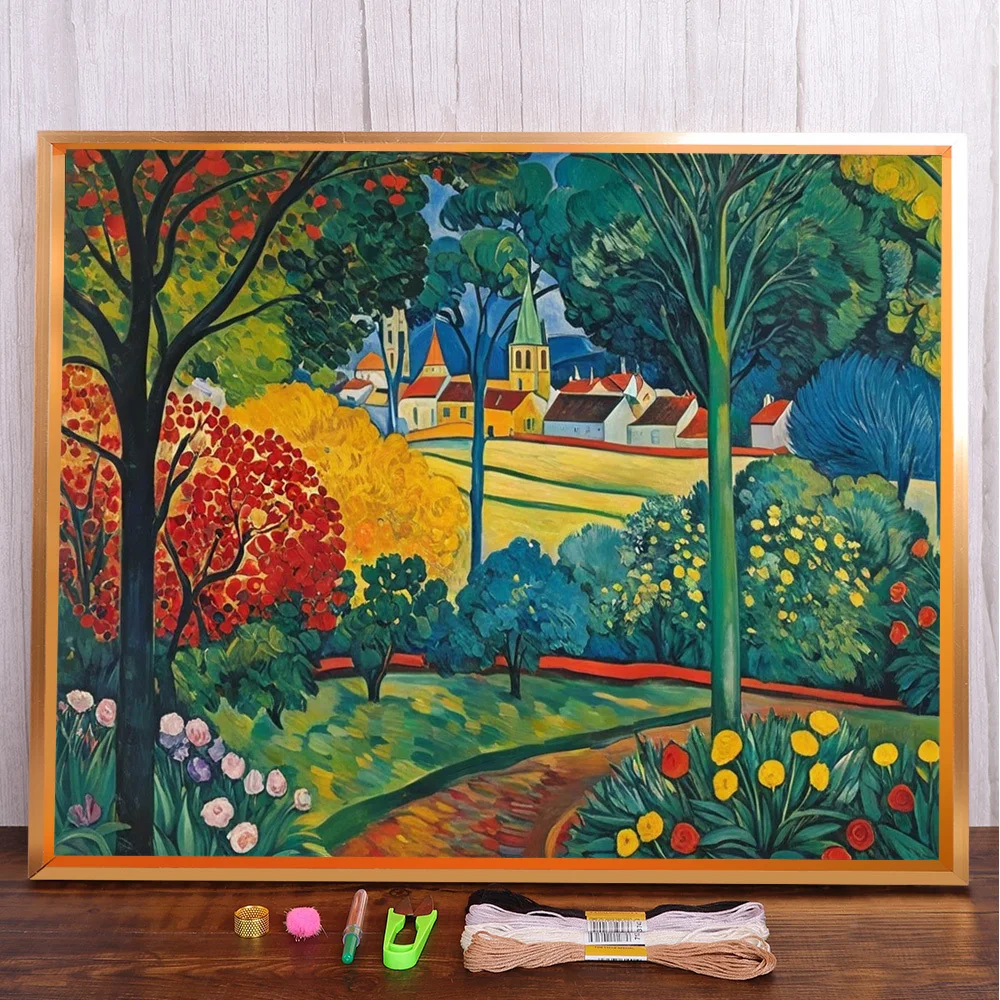 Fantasy Landscape Printed 11CT Cross Stitch Embroidery Set Sewing Handicraft Painting Handmade Room Decor For Adults Promotions
Fantasy Landscape Printed 11CT Cross Stitch Embroidery Set Sewing Handicraft Painting Handmade Room Decor For Adults Promotions