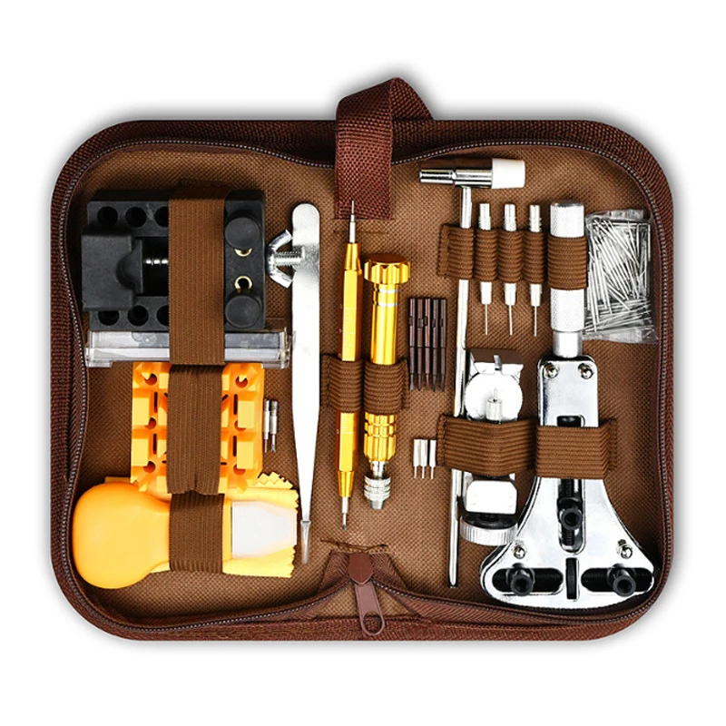 New Watch Tools Repairing Watches Maintenance Adjusting Watch Straps Replacing Batteries Portable Opener Watch Repair Tools Kit
New Watch Tools Repairing Watches Maintenance Adjusting Watch Straps Replacing Batteries Portable Opener Watch Repair Tools Kit