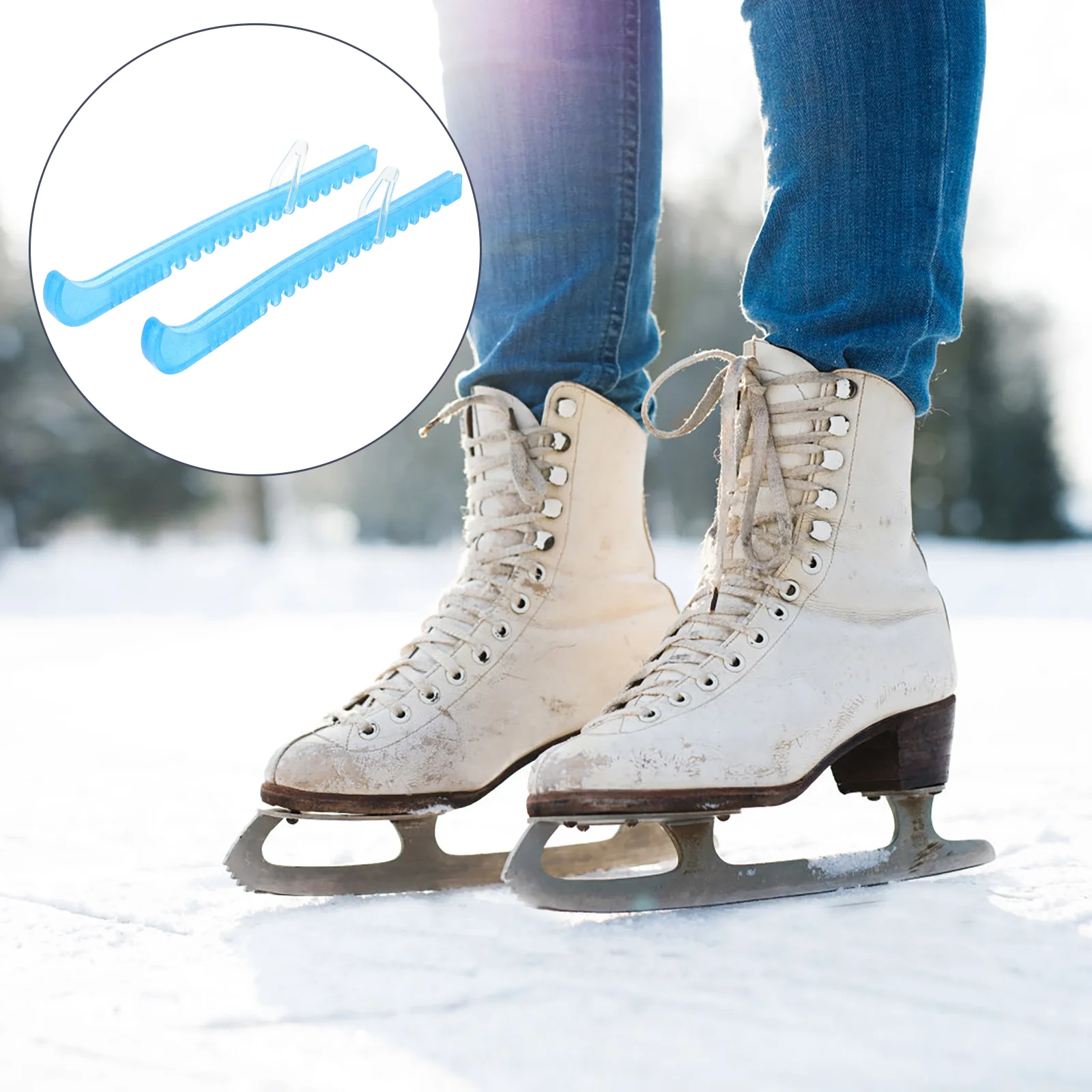 Ice Skate Guards Set Hockey Shoe Covers Hockey Skates Guards Ice Skating Protector Ice Hockey Equipment Adjustable Buckle
Ice Skate Guards Set Hockey Shoe Covers Hockey Skates Guards Ice Skating Protector Ice Hockey Equipment Adjustable Buckle