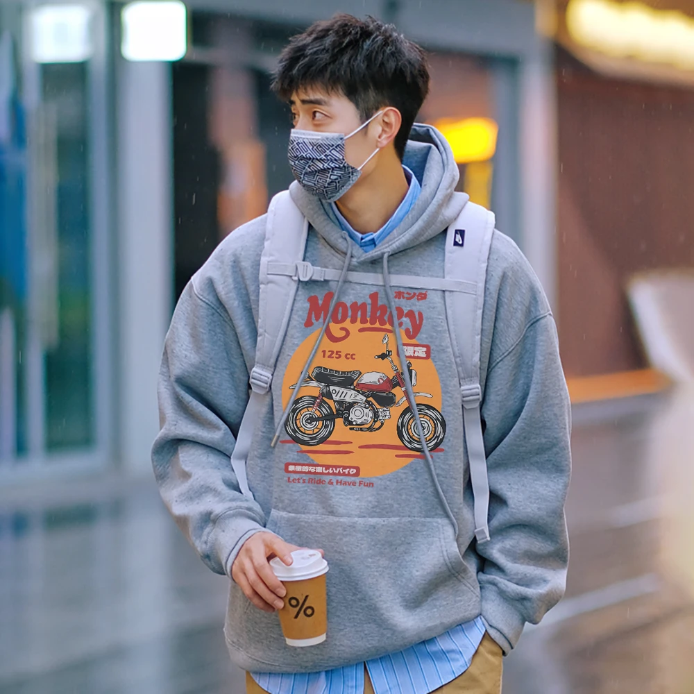 Japanese Monkey Design Motorcycle Sweatshirt For Men Hip Hop Cotton Hoodies Harajuku Vintage Clothes Personality Mans Sweatshirt
Japanese Monkey Design Motorcycle Sweatshirt For Men Hip Hop Cotton Hoodies Harajuku Vintage Clothes Personality Mans Sweatshirt