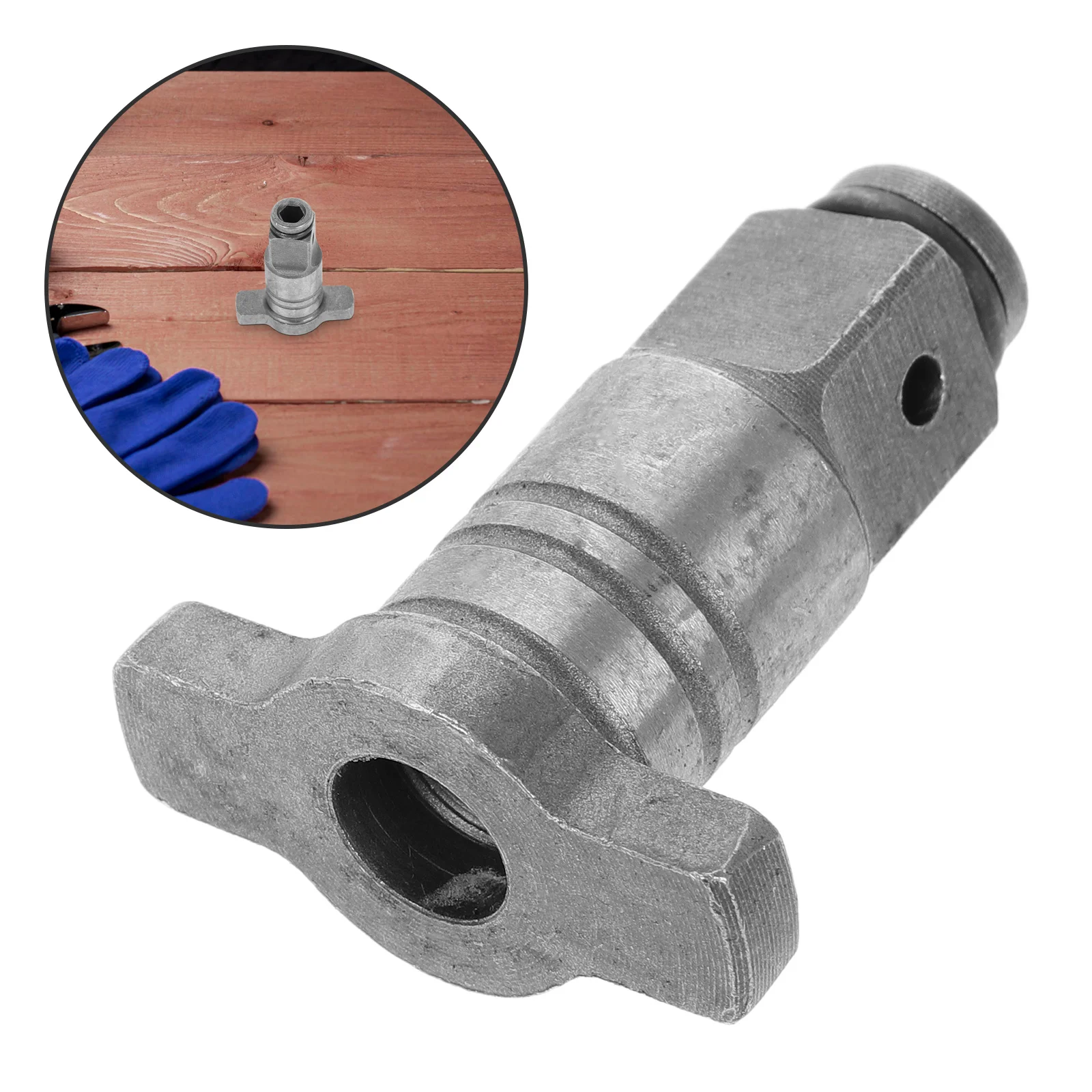 Electric Wrench Conversion Head Alloy Steel T-Shaped Socket Adapter Universal For 98% Electric Wrenches Lightweight Tool
Electric Wrench Conversion Head Alloy Steel T-Shaped Socket Adapter Universal For 98% Electric Wrenches Lightweight Tool