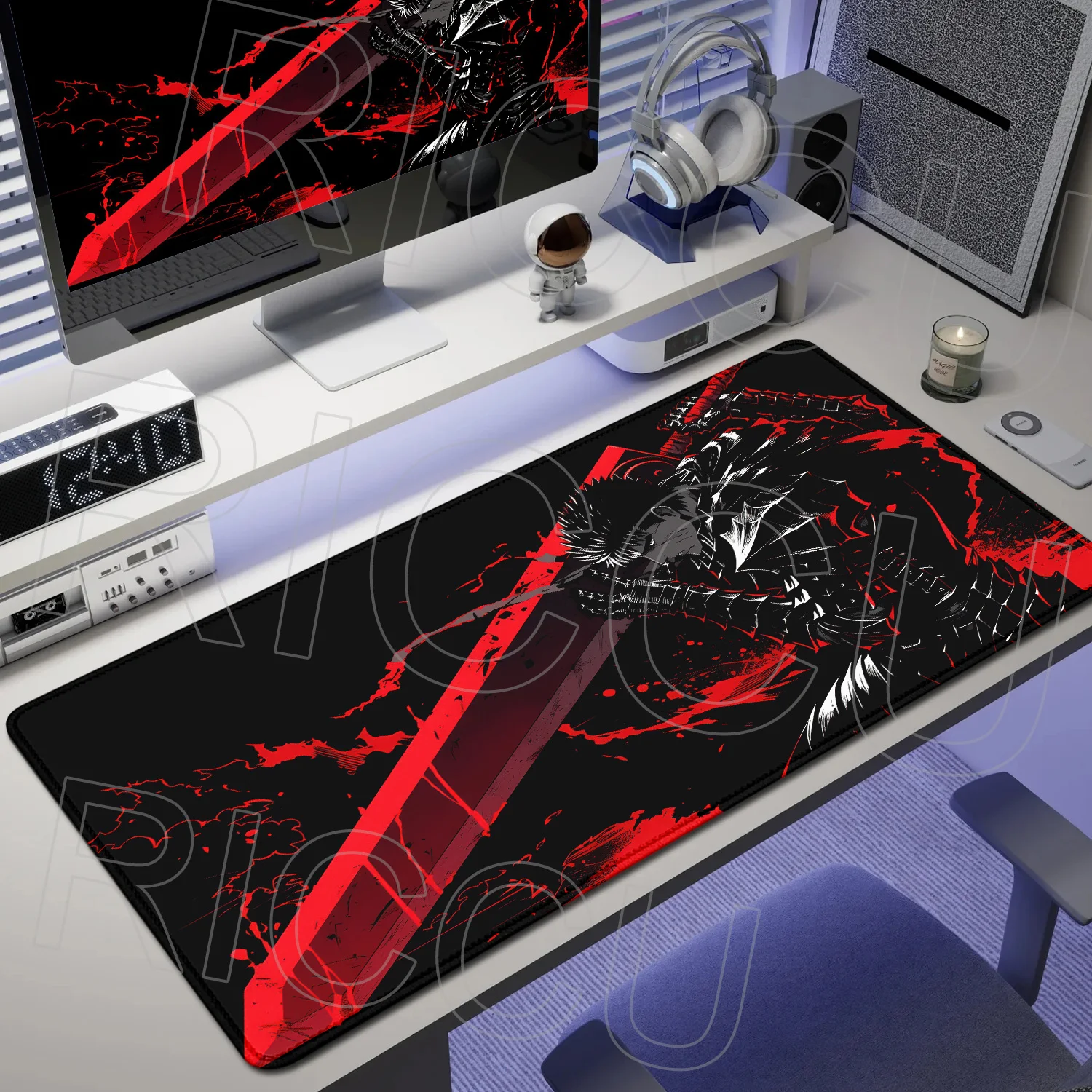 XXL Mouse Pad Anime Berserk Gamer Keyboard Key cap Mause pads Large Rubber Gaming sword berserk pc accessories Cabinet Desk mat
XXL Mouse Pad Anime Berserk Gamer Keyboard Key cap Mause pads Large Rubber Gaming sword berserk pc accessories Cabinet Desk mat