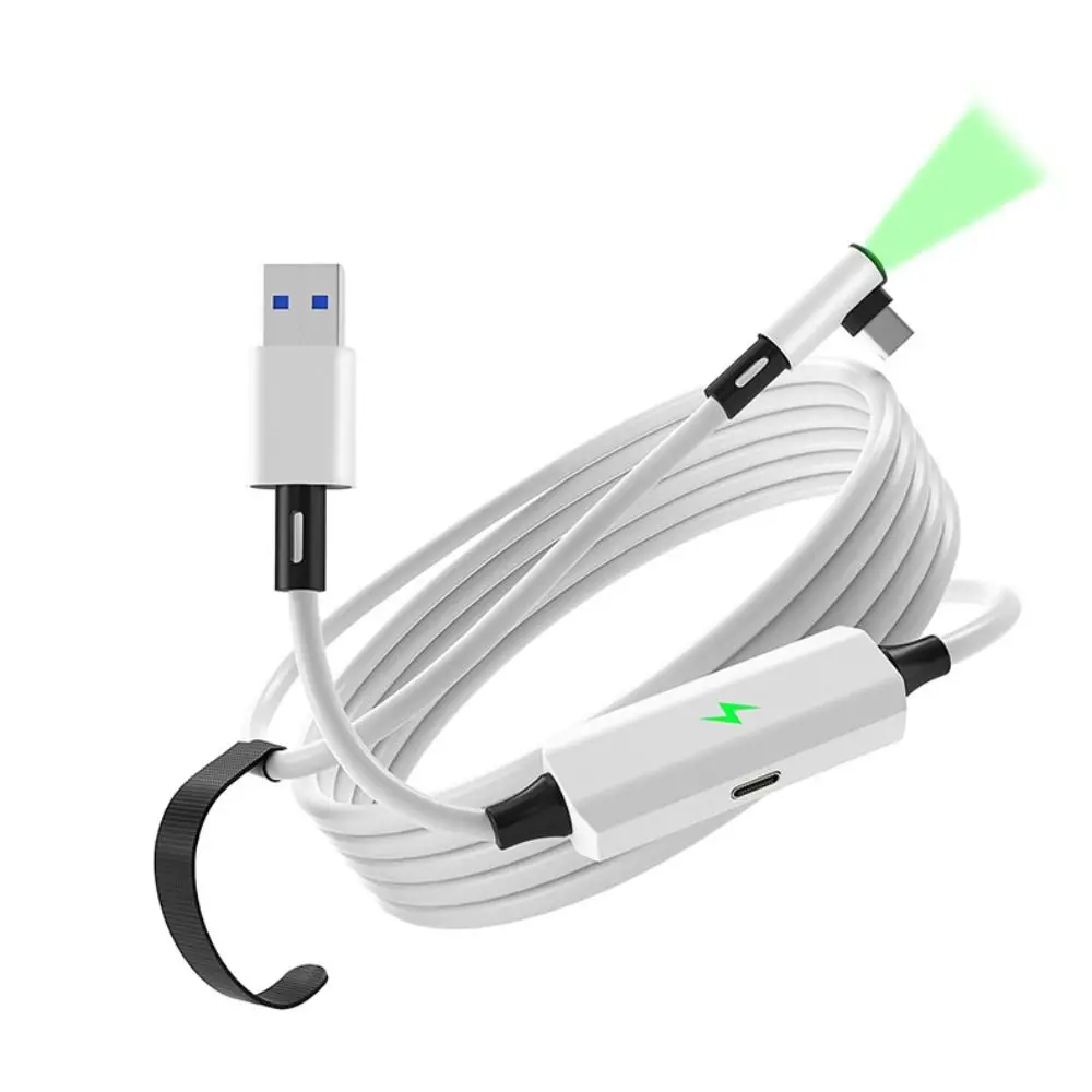 USB3.2 Gen1 5M VR Link Cable Charging While Playing 5Gbps Data Transfer Cable Type a To C for Meta Quest 3/3S/Pico 4 Ultra
USB3.2 Gen1 5M VR Link Cable Charging While Playing 5Gbps Data Transfer Cable Type a To C for Meta Quest 3/3S/Pico 4 Ultra
