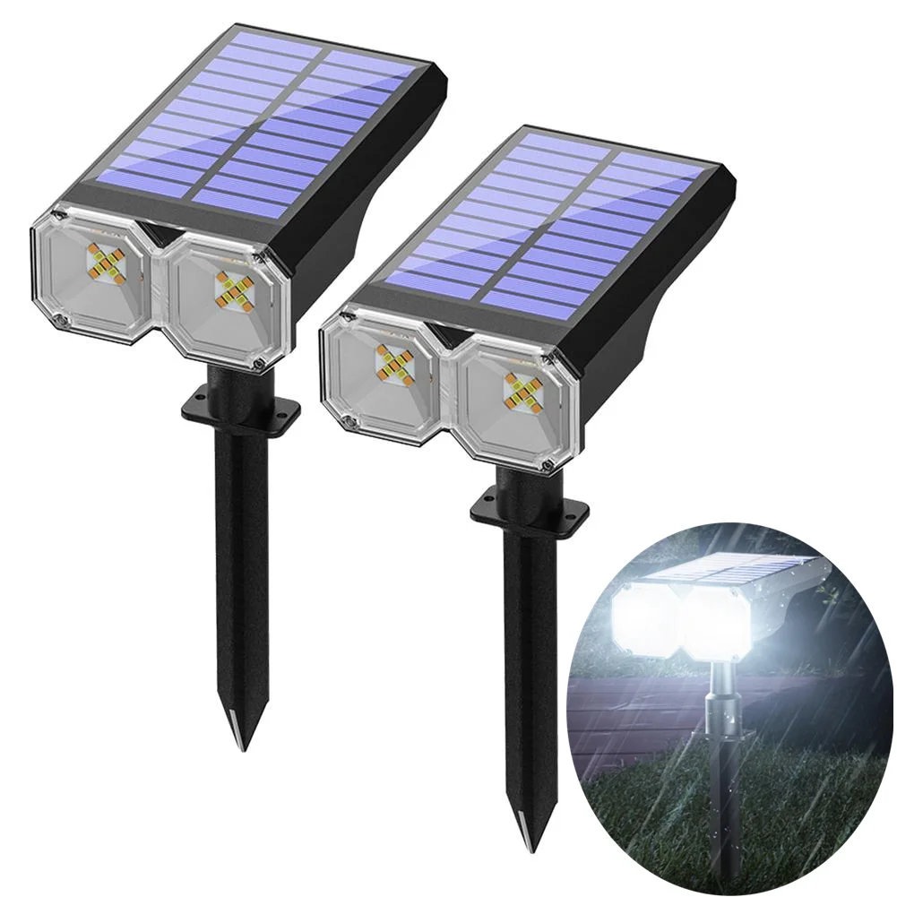 2PCS Outdoor Solar Lights Modes Waterproof Adjustable Angle Rotating Lamp Head Garden Lamps Outdoor Solar Landscape Lighting
2PCS Outdoor Solar Lights Modes Waterproof Adjustable Angle Rotating Lamp Head Garden Lamps Outdoor Solar Landscape Lighting
