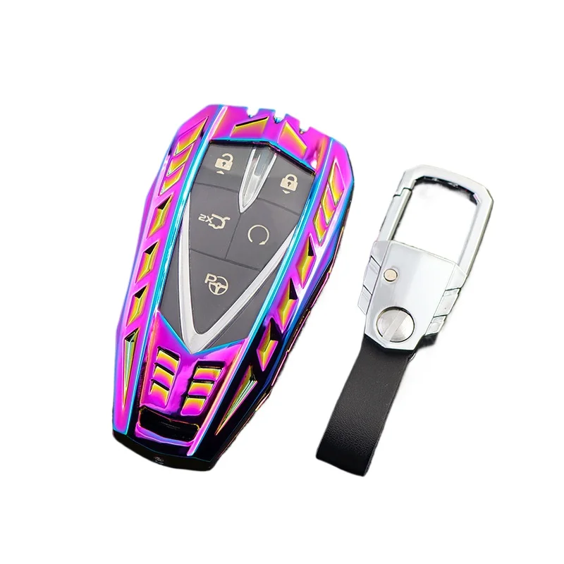 Premium Zinc Alloy Armor Key Case Cover for Changan CS75 PLUS/Eado/CS35/CS55 PLUS/UNI-T - Protective Armor Shell Key Bag Chain
Premium Zinc Alloy Armor Key Case Cover for Changan CS75 PLUS/Eado/CS35/CS55 PLUS/UNI-T - Protective Armor Shell Key Bag Chain