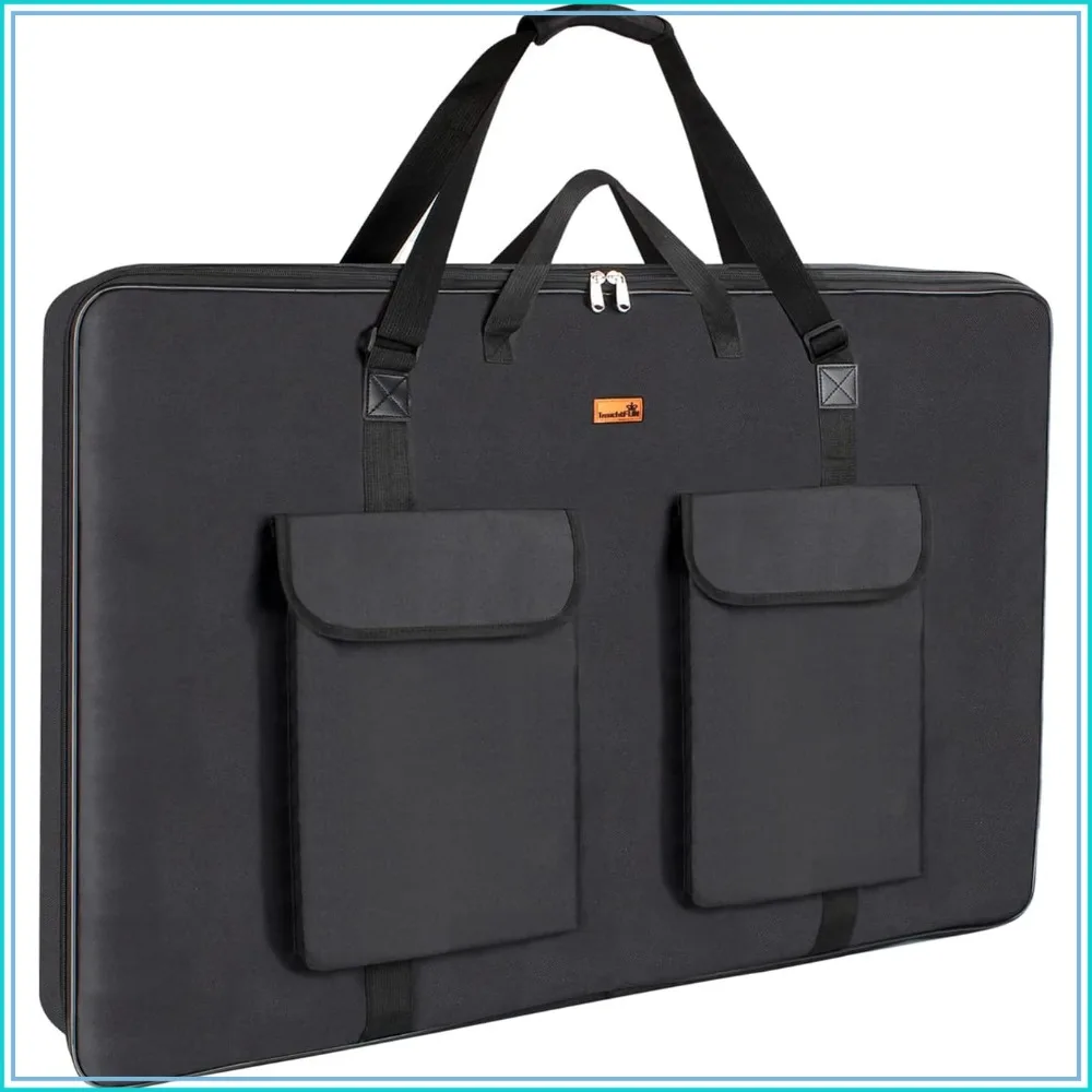 A2 Art Portfolio Case 23x31in Heavy Duty with Shoulder Strap for Artwork Storage Black
A2 Art Portfolio Case 23x31in Heavy Duty with Shoulder Strap for Artwork Storage Black