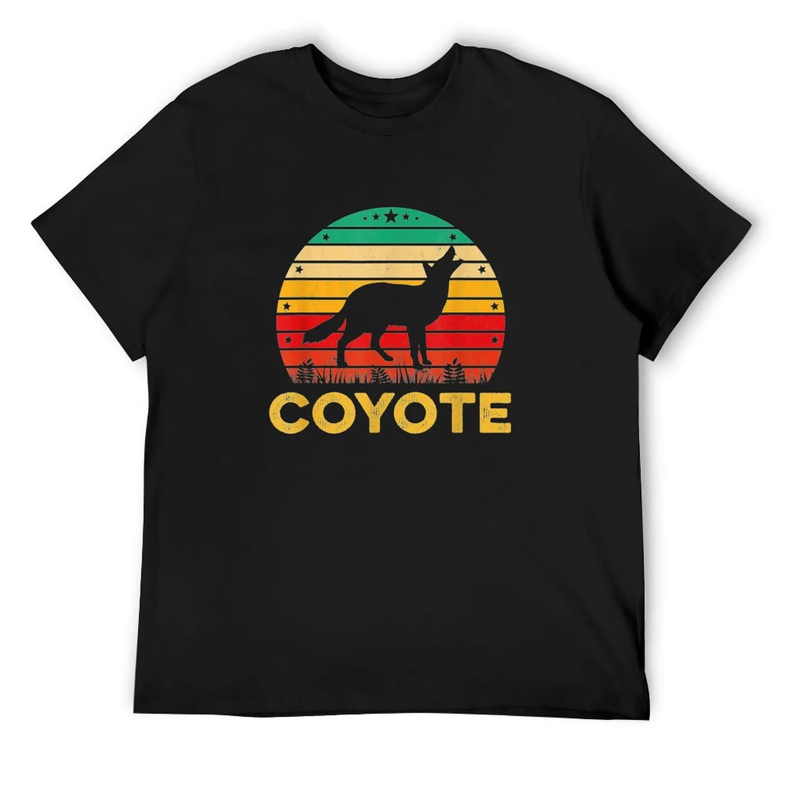Funny Coyote Sunset Retro Vintage Animal Nature Lover T-Shirt blanks kawaii clothes graphics Men's t-shirt
Funny Coyote Sunset Retro Vintage Animal Nature Lover T-Shirt blanks kawaii clothes graphics Men's t-shirt