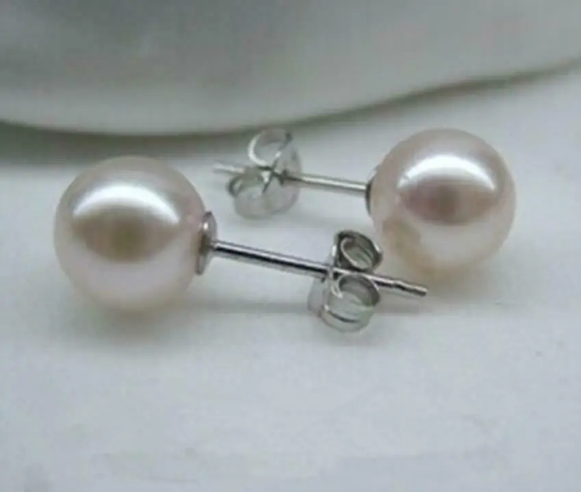 Beautiful AAA 9-10mm Real Natural South Sea White Pearl Earrings Korean Earrings Earrings for Women
Beautiful AAA 9-10mm Real Natural South Sea White Pearl Earrings Korean Earrings Earrings for Women